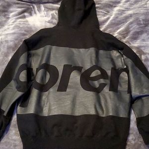 Supreme Big Logo Hooded Sweatshirt